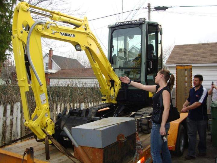 Entrée de stationnement Saint-Constant