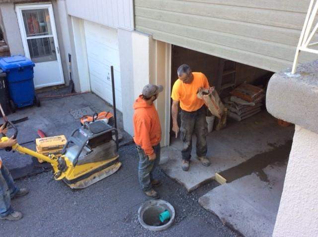 Travaux d’entrée de stationnement Saint-Constant