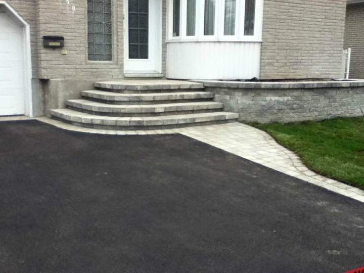 Travaux d’entrée de stationnement Saint-Constant