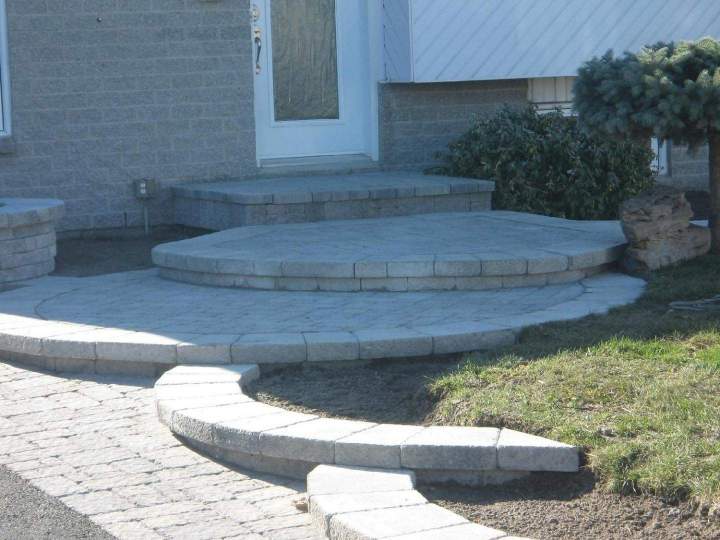 Travaux de pavage extérieur Saint-Constant