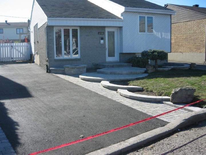 Travaux d’entrée de stationnement Saint-Constant