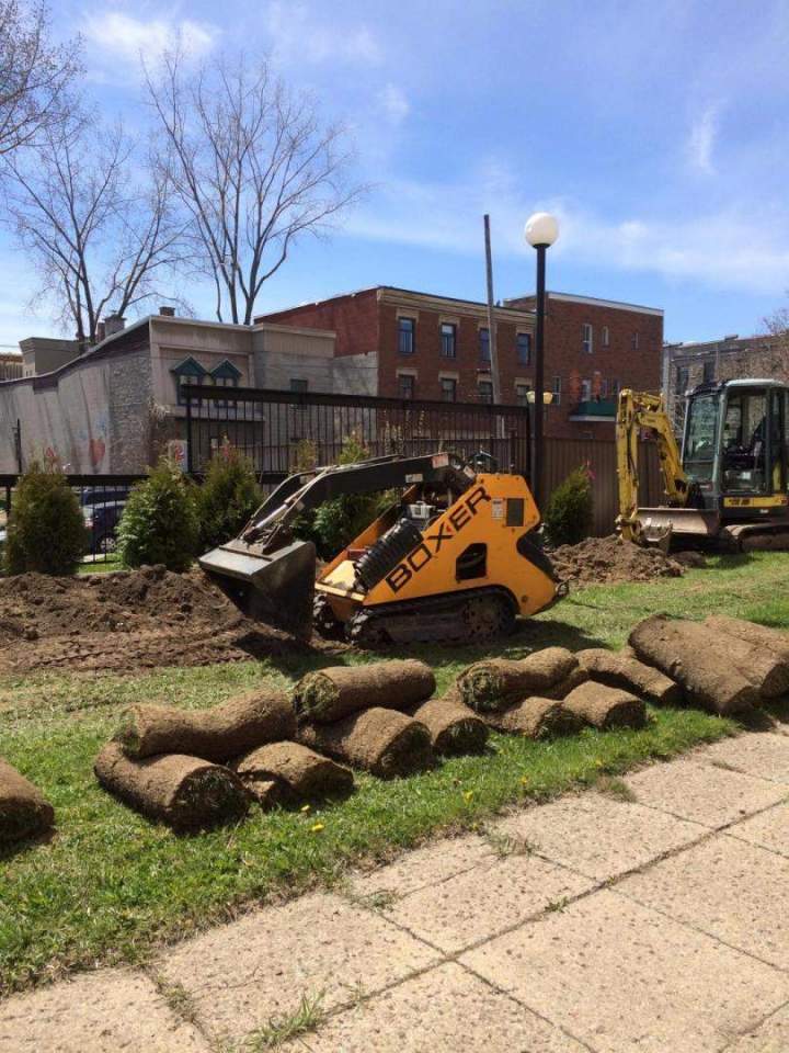 Travaux d’entrée de stationnement Saint-Constant